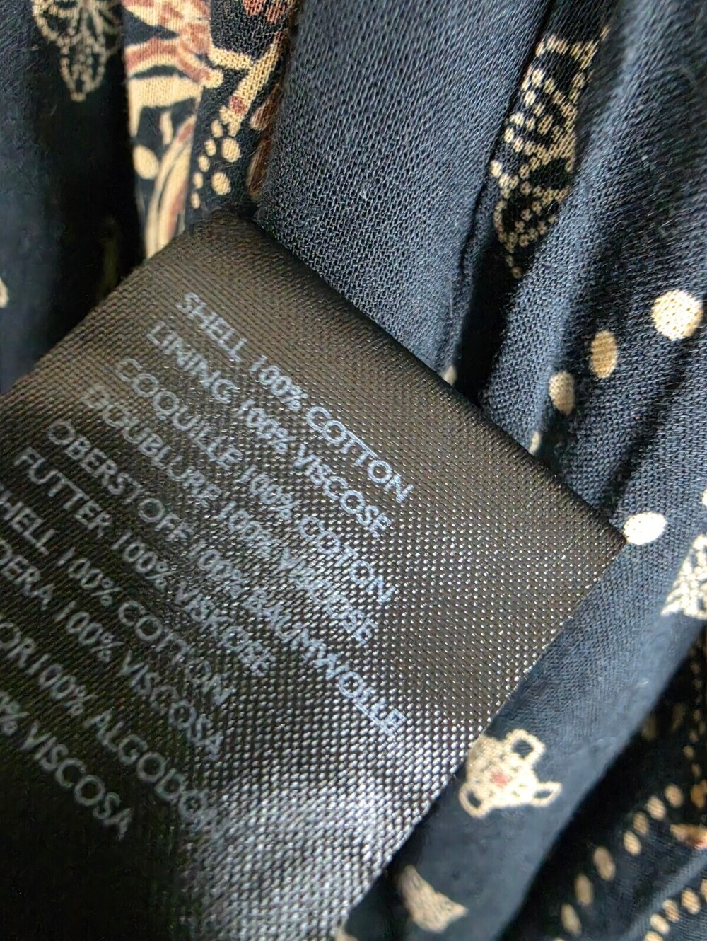 Free People Black Floral Cotton Maxi Dress - Picture 5 of 5